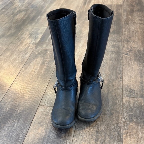 DKNY Black Kids Boots - Picture 2 of 10